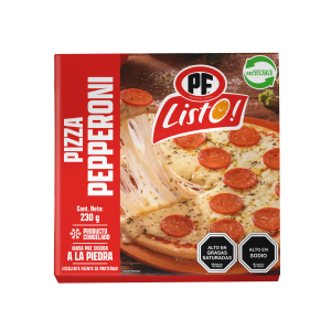 PIZZA PEPPERONI INDIVIDUAL 230 gr