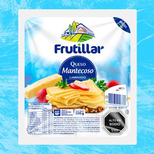 QUESO MANTECOSO LAMINADO FRUTILLAR 500 gr