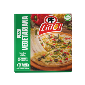 PIZZA VEGETARIANA 465 gr