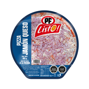 PIZZA JAMÓN QUESO 465 gr