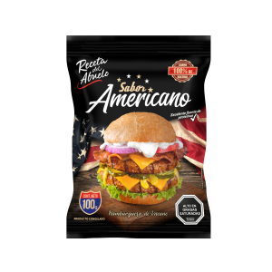 HAMBURGUESA SABOR AMERICANO 100 gr