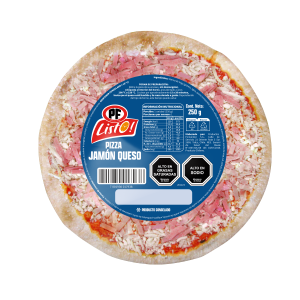 PIZZA JAMÓN QUESO INDIVIDUAL 250 gr