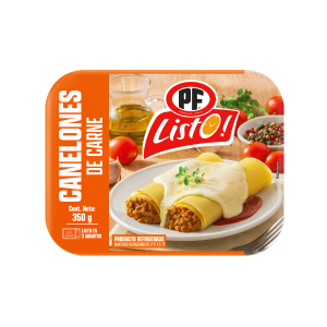 CANELONES DE CARNE REFRIGERADOS 350 gr