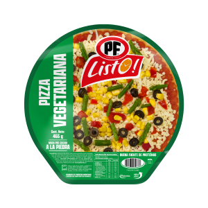 PIZZA VEGETARIANA 465 gr
